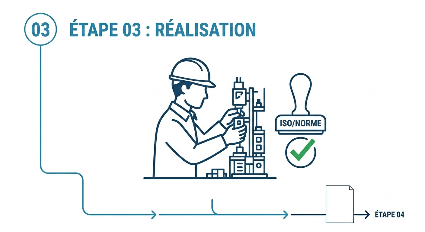 Étape 03 : Réalisation