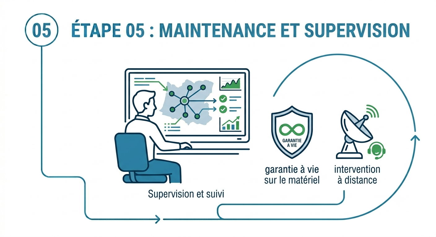Étape 05 : Maintenance et supervision